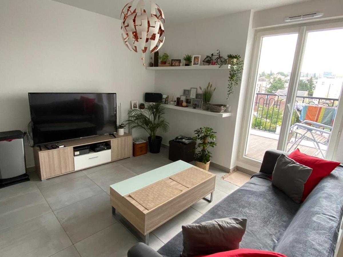 35M2 Neuf, Plein Sud, Dernier Etage Avec Terrasse Leilighet Noisy-le-Grand Eksteriør bilde