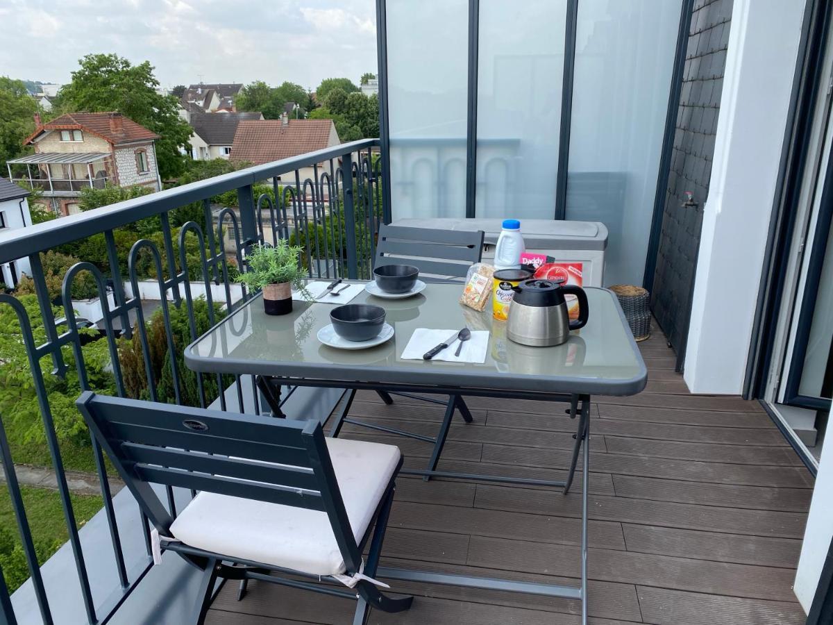 35M2 Neuf, Plein Sud, Dernier Etage Avec Terrasse Leilighet Noisy-le-Grand Eksteriør bilde
